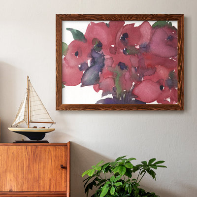 Floral I, impression sur toile encadrée