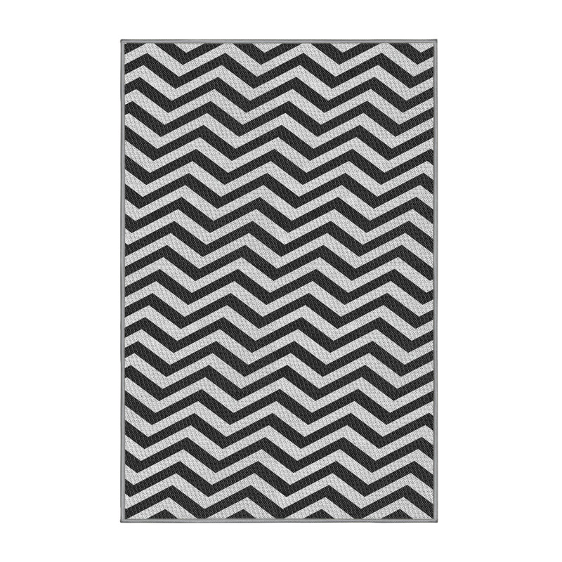 Tidewood Chevron Indoor Rug, Rectangle 8' x 12'