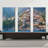 Positano, Amalfi Coast - Multi-Piece Image Wrapped Canvas Photograph Print
