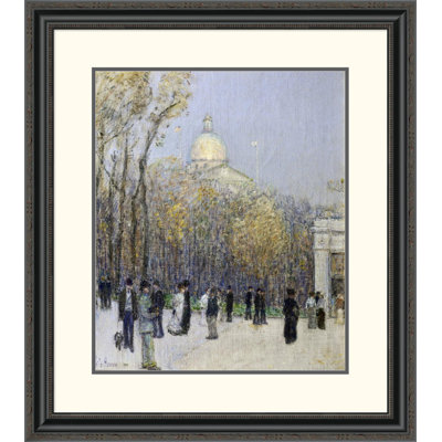 " Boston Commons " by Childe Hassam