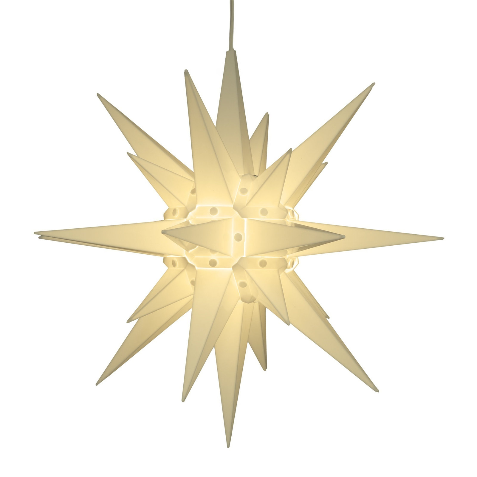 18" H LED Lighted Moravian Star