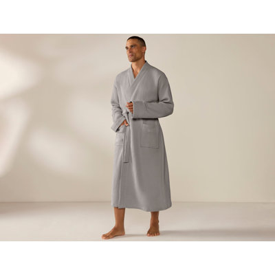 Unisex Organic Waffle Robe