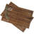 Solid Teak Shower Mat - Spa-Inspired Slatted Bath Mat - Set of 2