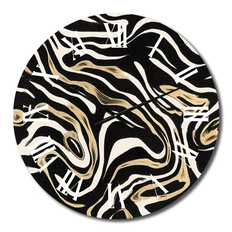 Horloge murale Wild Wave Bliss, Moyenne