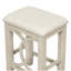 Ensemble de table de salle à manger 3 pièces à hauteur de comptoir avec charge USB, tabourets rembourrés et conception compacte pour une vie moderne-129386179-129386176-129386174-129386172