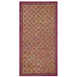 Hooked American Antique Wool Small Scatter Size 1920s Rug