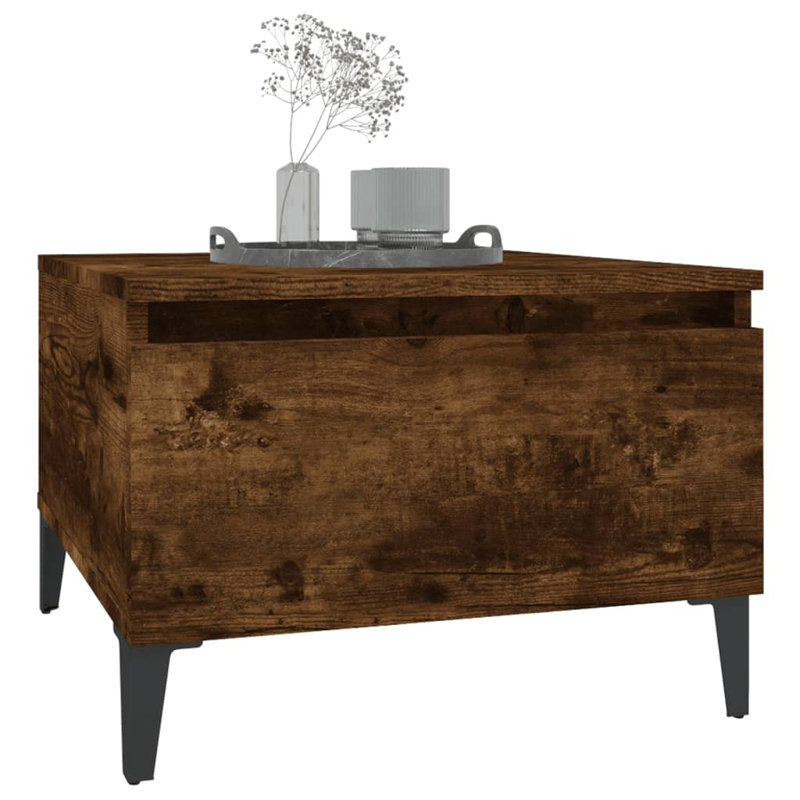 Agne End Table, Smoked Oak
