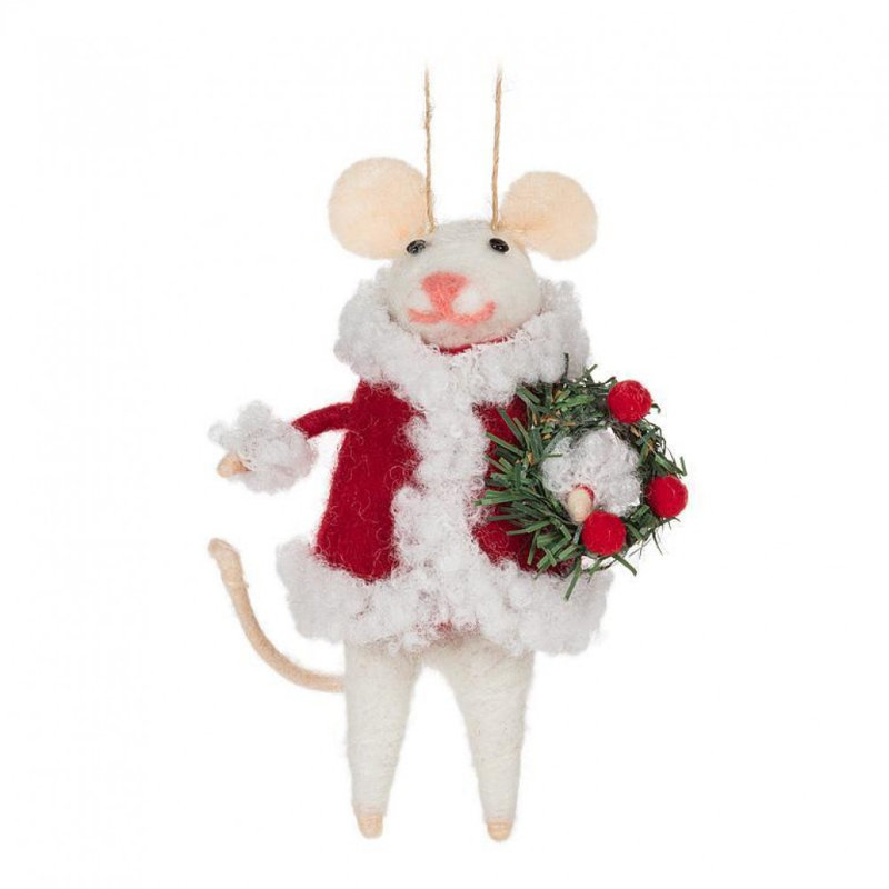 Père Noël avec ornement