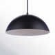 Sculptural Statement Pendants Single Light Iron LED Pendant
