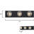 Almas 3 - Light Dimmable Bath Bar-1323437927