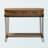 Serene 3-drawer Console Table in Brown and Black Finish, 31.71" H X 42.68" W X 15.2" D