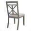 Ensemble de table de salle à manger extensible rétro avec 4 chaises rembourrées, pour des solutions de salle à manger polyvalentes et élégantes dans les maisons modernes.-1867061045-1867061044