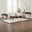 Table basse avec pieds en bois massif Kays