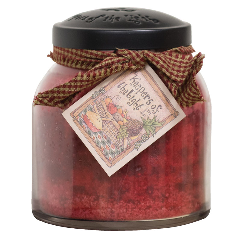 Bougie à pot campagne souvenirs
