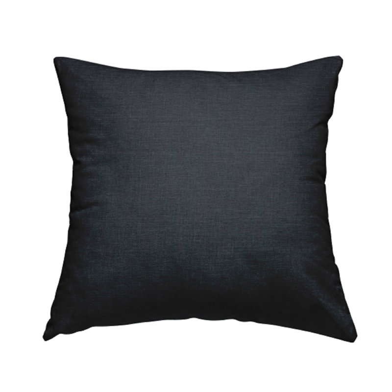 Ervina Square Cushion, 30cm H x 50cm W x 5cm D, Denim Blue