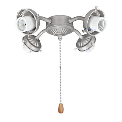12'' 4 - Light Branched Ceiling Fan Light Kit