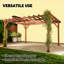 Pergola en bois, pergola d'extérieur