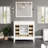 Ethyn 36"W x 18"D Bathroom Vanity with White Carrara Countertop and Undermount Porcelain Sink-197781564-253831058-253830821