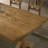 Tamika Enna Morden Farmhouse Wood Trestle Dining Set, Brushed Driftwood Finish-73955733