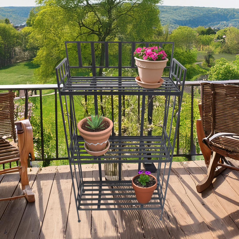 Seawell 24.3'' Iron Standard Baker's Rack