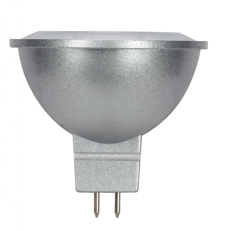 8 watts (équivalent à 75 watts), DEL MR16, ampoule à intensité variable, culot GU5.3 / bi-couleur, 3500 K, degré de 40
