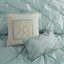 Ensemble d'édredon capitonné 7 pièces très grand Seafoam-117508769-117508764