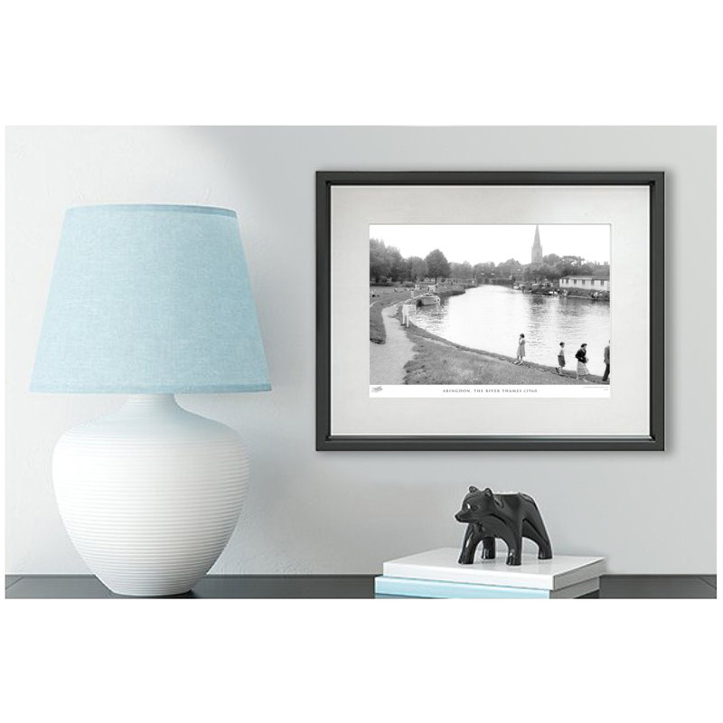 Abingdon, The River Thames C1960 by Francis Frith - Single Picture Frame Print, 45cm H x 60cm W x 2.3cm D