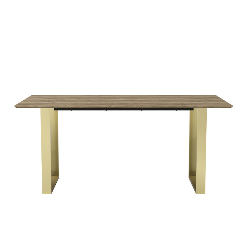 ANTIBES DINING TABLE, Gold