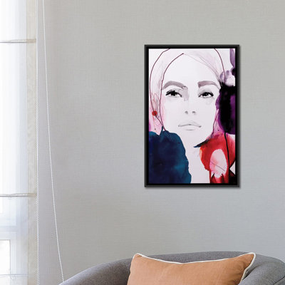 «Rouge Noir», impression sur toile