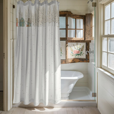 Rideau de douche Snug Snow - Premium