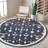 Borlaug Hand Tufted Wool Floral Indoor Rug-2089564808