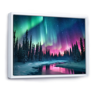 Northern Lights In Alaska II - Alaska Wall Art