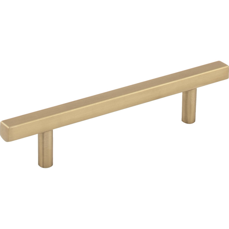 Dominique Bar Pull, Satin Bronze, 3 3/4"