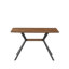 Modern Minimalist Style Dining Table MDF Anti-Scratch Top Metal Shelf Metal Heat Transfer Legs Leveling Feet For Dining Room Kitchen Office Table X 1-1086557072
