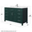 Beckett 54" Freestanding Single Bathroom Vanity with Cultured Marble Top-760643048-761096651-768606417
