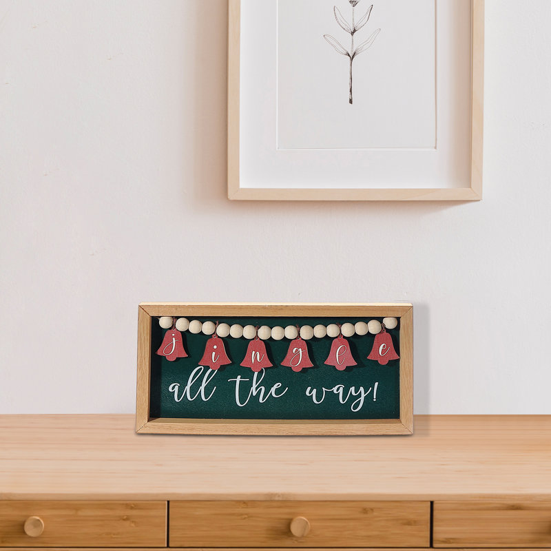 Enseigne encadrée Jingee All The Way Bead