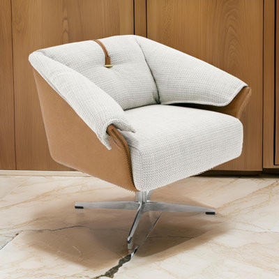 Izana Upholstered Swivel Armchair