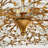 12-Light Dimmable Flower Crystal Chandelier