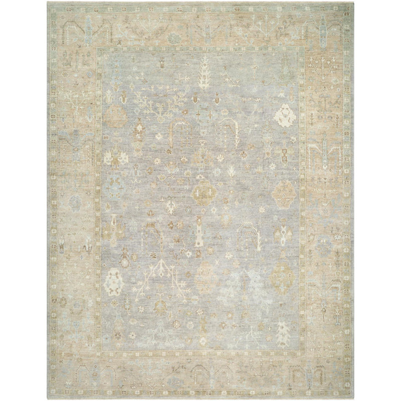 Ashlamari Wool Area Rug, Rectangle 8' x 10'