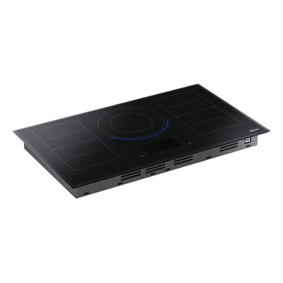 Contemporary 36" Induction Cooktop with 5 Elements and VirtualFlame