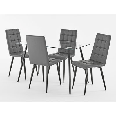 Bock 4 - Person Dining Set