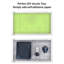 Organisateur de plateau en acrylique Lavish Home - Support de rangement minimaliste transparent pour le rangement de chevet, de salle de bain et de bureau - Décoration de chambre esthétiquement agréable