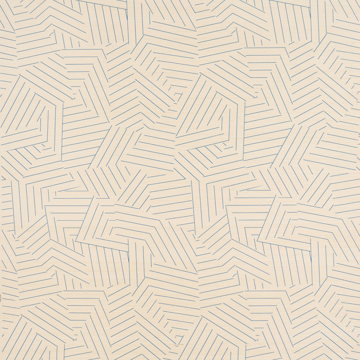 Schumacher X Miles Redd Deconstructed Stripe Sisal Wallpaper - Wayfair ...