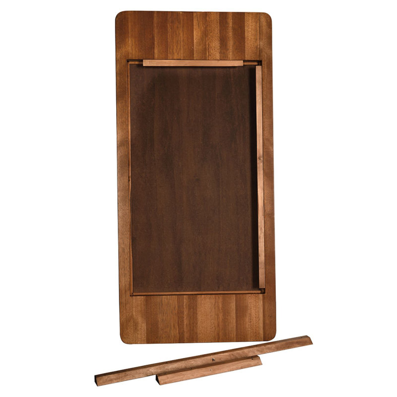 Franklin Rectangle Solid Wood Mirror, 52" x 25"