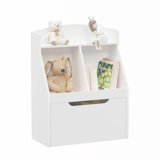 Wooden Bookcase With Drawer