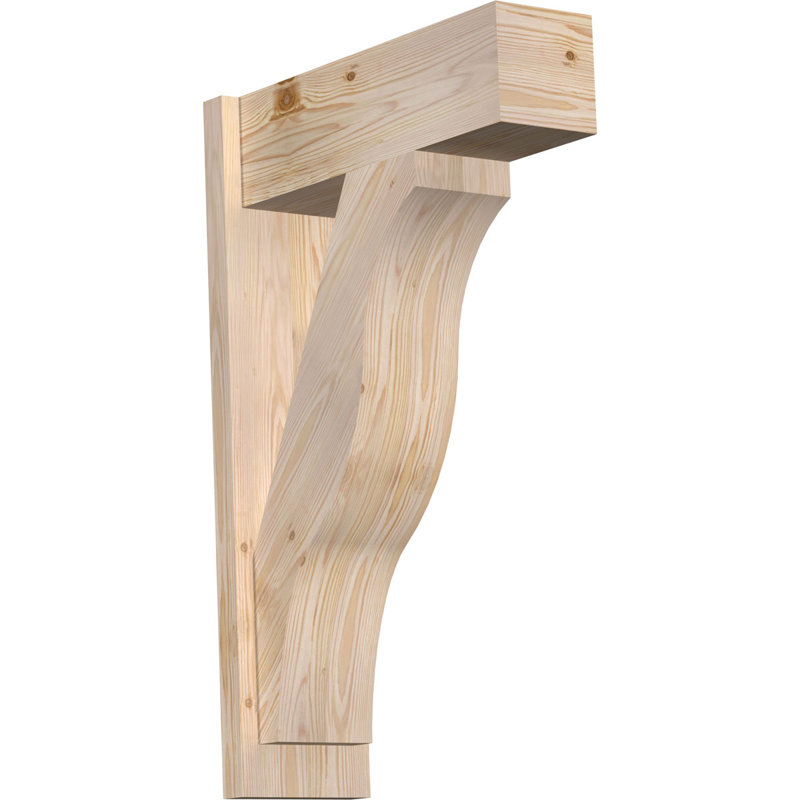 Funston Block Outlooker, 22" D x 34" H, 7 1/2" W Douglas Fir (Smooth)