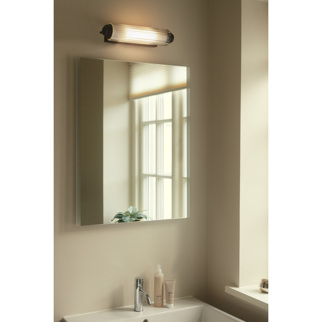 Black Flush Mounted Sconce