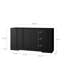 Sideboard Buffet Cabinet with Storage for Kitchen, Contemporary Sideboard for Indoor Use