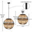 Luminaire suspendu large 19,75 "Aashman