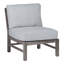Club Teak Sectional Slipper Chair-83260246-83260248-93646997